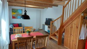 Posezení v ubytování Ferienhaus Richtermühle + 20 fotografií