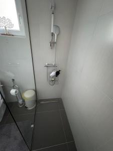 Koupelna v ubytování HA-LU Studio Apartman