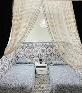 Zona de estar de Appartement kasbah