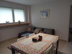 Χώρος καθιστικού στο Apartament Zacisze 2 big 4U
