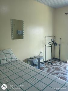 Apartamentos no Farol Velho 객실 침대