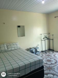 Apartamentos no Farol Velho 객실 침대