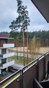 Balkón nebo terasa v ubytování Apartament Stegna Baltic Park