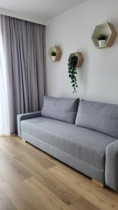 Posezení v ubytování Apartament Stegna Baltic Park