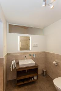 Koupelna v ubytování Hotel Waldblick