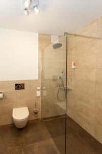 Koupelna v ubytování Hotel Waldblick