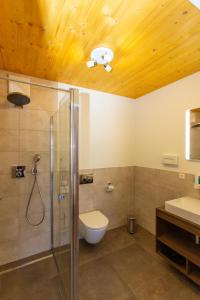 Koupelna v ubytování Hotel Waldblick