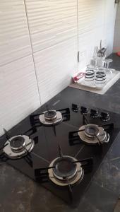 Η κουζίνα ή μικρή κουζίνα στο Zona Centro calle 8 piso 3