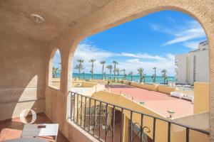 En balkon eller terrasse på Holiday World Magic El Cano