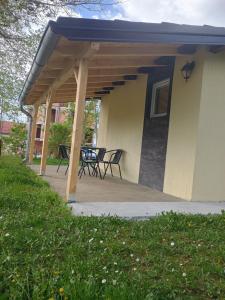 O edifício onde o apartamento está situado