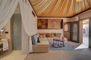 Χώρος καθιστικού στο Palmeraie Oasis Camp - A member of Barcelo Hotel Group