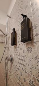 Koupelna v ubytování Hotel Caravel