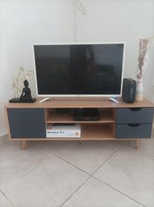 TV/trung tâm giải trí tại Villa tropicale