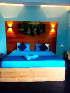 Postel nebo postele na pokoji v ubytování Off grid Ella Homestay