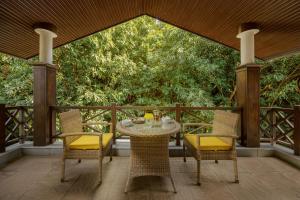 Zahrada ubytování Aahana Resort - Jim Corbett