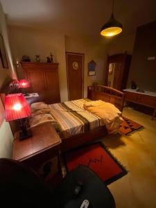Postel nebo postele na pokoji v ubytování TreeHouse Room