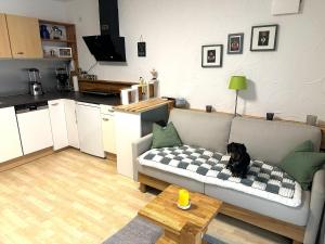 Η κουζίνα ή μικρή κουζίνα στο Morgensonne