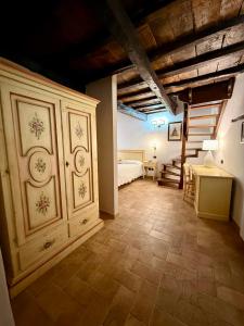 Postel nebo postele na pokoji v ubytování Relais Il Monaco