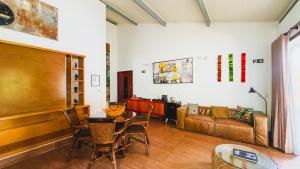 Posezení v ubytování CASA ACAYU