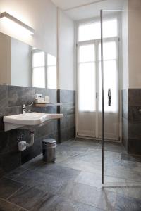Koupelna v ubytování Hotel Di Varese