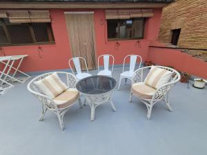 Posezení v ubytování ALBERGUE CASA ARQUEÑA sólo peregrinos con credenciales