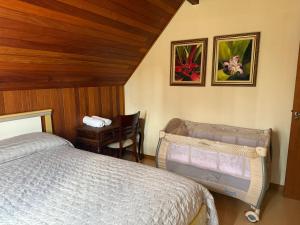 Postel nebo postele na pokoji v ubytování Apartamento Castelinho - Centro