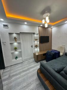 TV a/nebo společenská místnost v ubytování Sultanahmet Immortelle Apartment