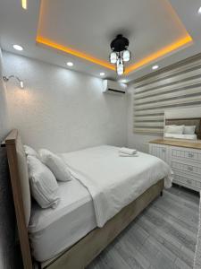 Postel nebo postele na pokoji v ubytování Sultanahmet Immortelle Apartment