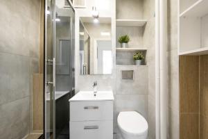 Kúpeľňa v ubytovaní Śliska Residence + 36 fotografií