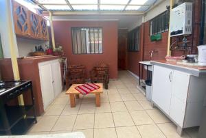 Kuchyň nebo kuchyňský kout v ubytování Apartamento Sindempart