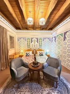 Posezení v ubytování Basilic Boutique Hotel