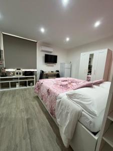 Postel nebo postele na pokoji v ubytování Sweet Home