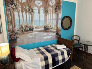 Postel nebo postele na pokoji v ubytování Lions Venice Guest house