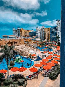Πισίνα στο ή κοντά στο HOtel Rent بورتو مارينا