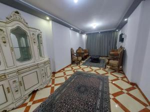 Posezení v ubytování Luxury sea view apartment