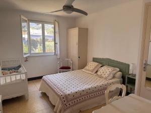 Postel nebo postele na pokoji v ubytování Appartement T3 au calme et proche des plages