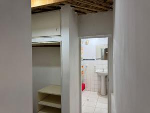 Koupelna v ubytování Casa Verdi