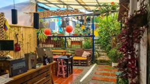 Zahrada ubytování Kimaná Hostal