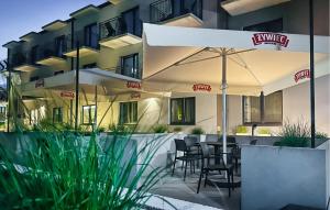 Εστιατόριο ή άλλο μέρος για φαγητό στο Nice Apartment In Kolobrzeg With Wifi