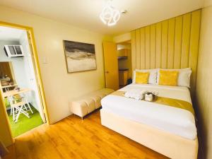 Ένα ή περισσότερα κρεβάτια σε δωμάτιο στο SEAWIND CONDOMINIUM 2Bedrooms near Davao Airport, SM Lanang, Sasa Wharf, Dusit Thani, Waterfront Insular Hotel, Azuela Cove, Acacia Hotel, Abreeza Mall, Lots 4 Less, Puregold & a lot more