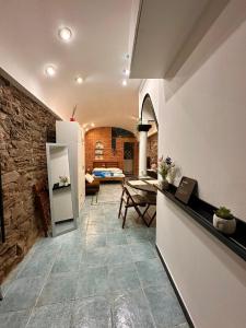 Η κουζίνα ή μικρή κουζίνα στο Dal Ferroviere - A Charming Stone Retreat in Cinque Terre