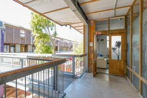 Μπαλκόνι ή βεράντα στο Cuba St Apartment & Parking