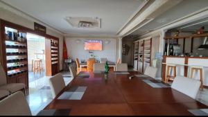 Kuchyň nebo kuchyňský kout v ubytování Apartments La Cancela + 33 fotografií