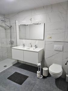 Koupelna v ubytování Gribomont Loft