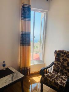 Posezení v ubytování MK Guest House