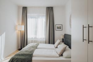 Voodi või voodid majutusasutuse Feichter Hotel & Bistro toas
