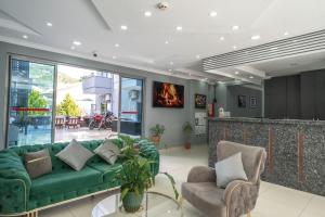 Posezení v ubytování Infinity Hotel