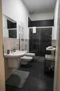 Koupelna v ubytování B&B Guida