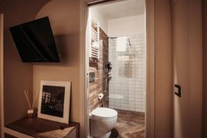 Koupelna v ubytování Hotel Domus Tiberina