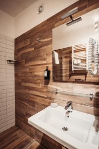 Koupelna v ubytování Hotel Domus Tiberina